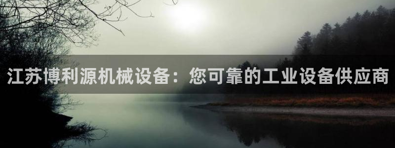 金年会体育APP官方网站：江苏博利源机械设备：您可靠的工业设备供应商