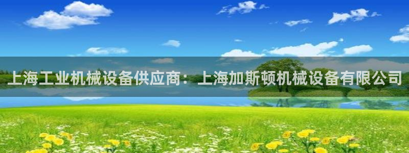 金年会网站不给提现怎么办?：上海工业机械设备供应商：上海加斯顿机械设备有限公司