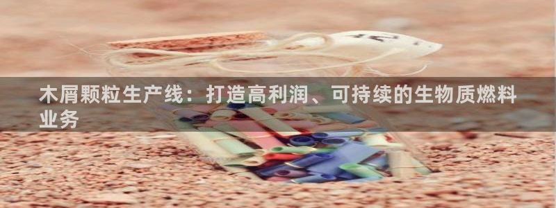 金年会体育出款审核七天：木屑颗粒生产线：打造高利润、可持续的生物质燃料
业务