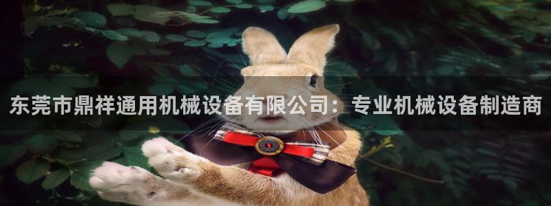 金年会网址导航下载：东莞市鼎祥通用机械设备有限公司：专业机械设备制造商