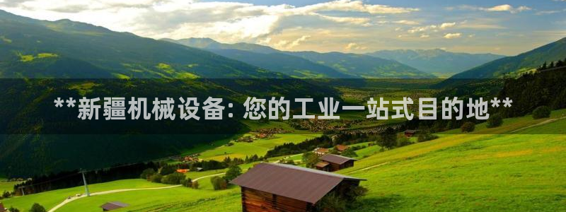 金年会App官方下载：**新疆机械设备: 您的工业一站式目的地**